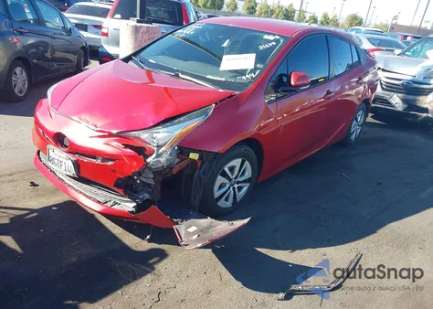 2018 Toyota Prius Two from USA, damaged, VIN JTDKBRFU2J3075994